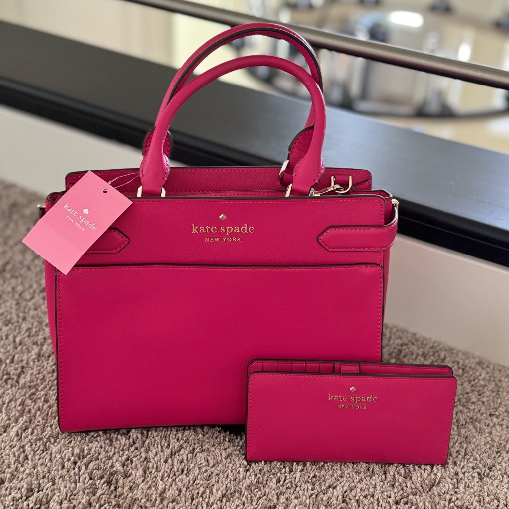 Kate Spade Medium Satchel And Wallet Set 318